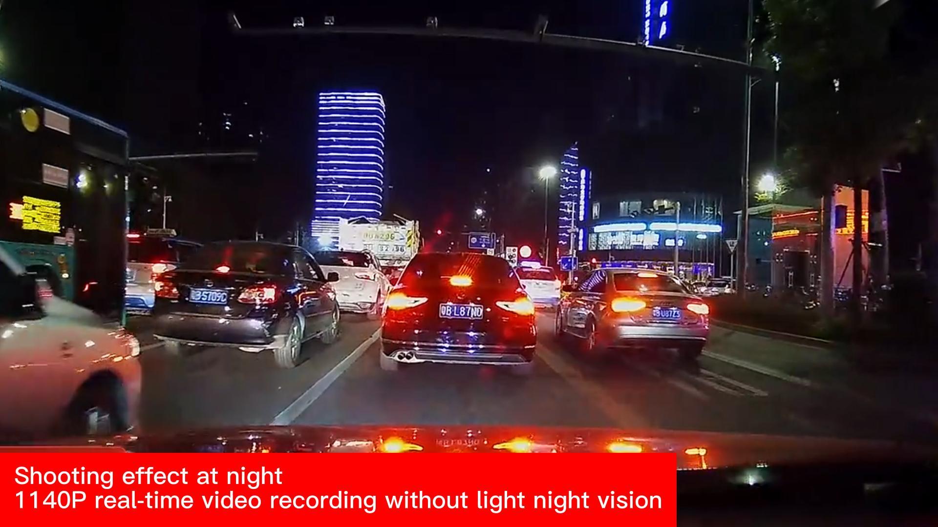 night shooting driving recorder