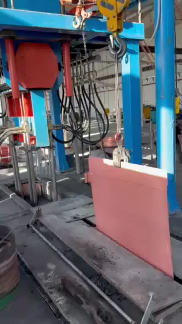 Línea de producción de colada continua ascendente