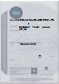 ISO certification certificate for enterprise quality system