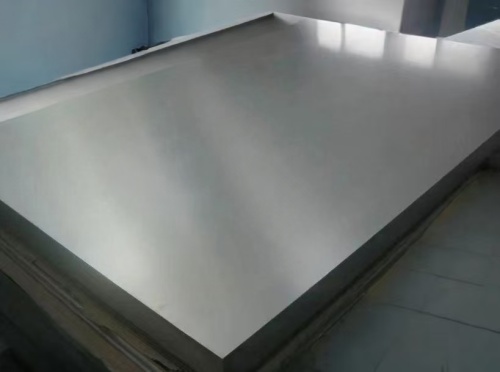 Cold rolled titanium plate production process
