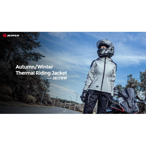 Jacket de montar térmica para mujeres de invierno de otoño - JK178W