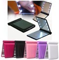 Customizable Foldable Travel Mirror with LED Lights1