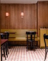 Nouvelle tendance Café des meubles commerciaux I Face en cuir et canapé sectionnel en cuir et en bois pour les restaurants Booth Bancs1