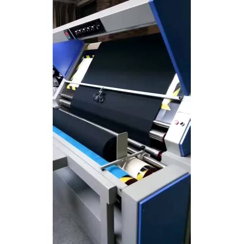 Open-Width Knitted Fabric Tensionless Inspection Machine