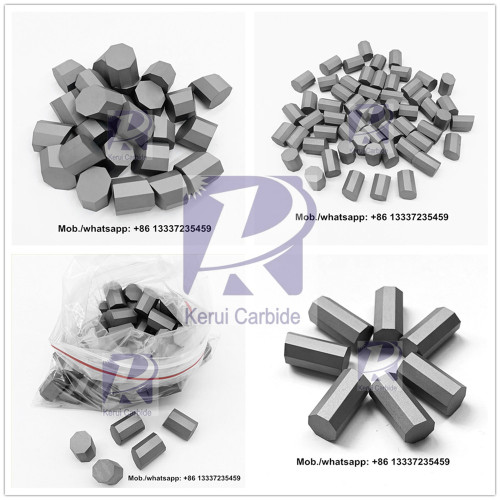 Consegna di consigli su ottagoni in carbone di tungsteno per bit di perforazione core