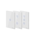 Sonoff TX T2 US Ultra White Smart Wifi Wall Light Switch - 1/2/3 Gang with Alexa & Google Voice Control1