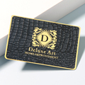 Luxury Metal Business Cards with Laser Engraving for VIP Members1