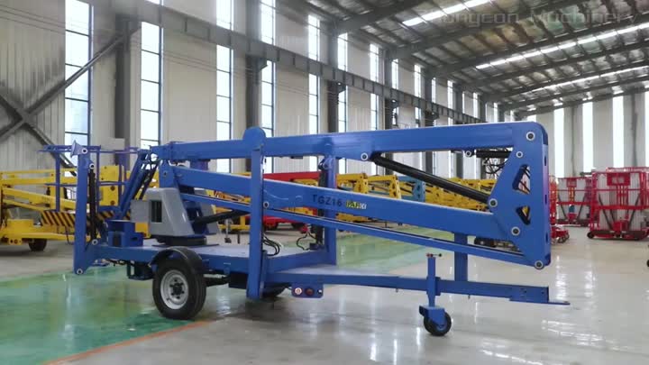 Towable Trailer Boom Lift