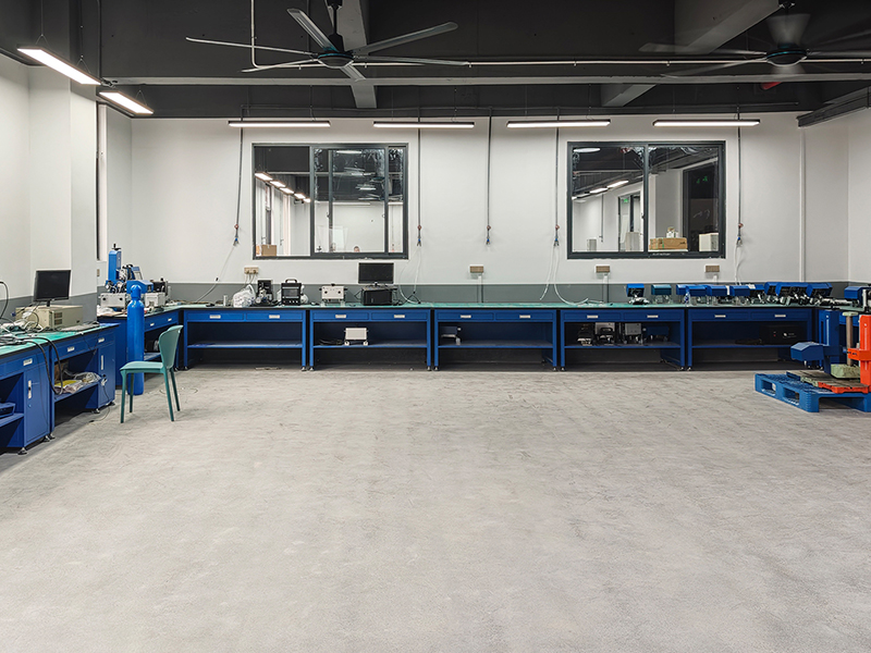 Test proofing area
