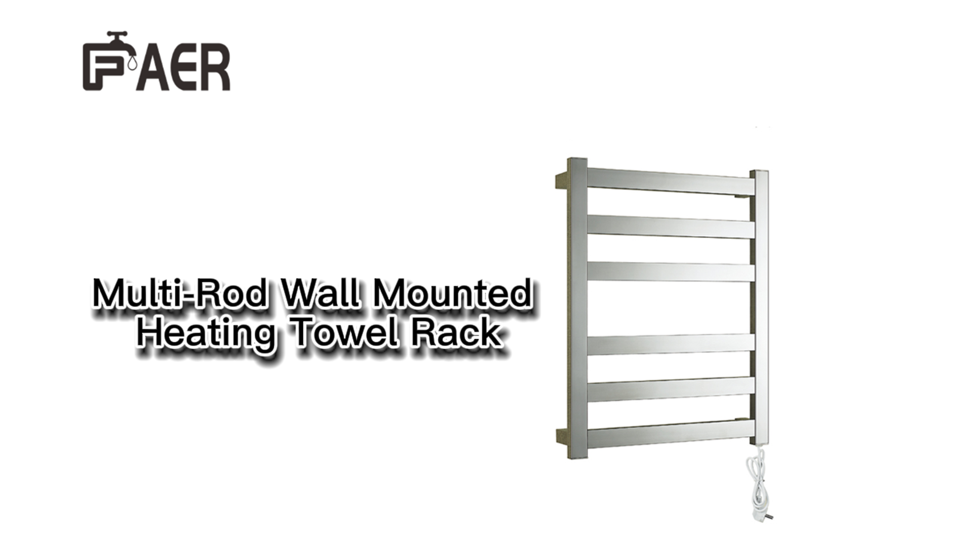 Wall Mounted Electric Towel Rack Set2