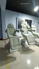 Base de aluminio con silla de respaldo