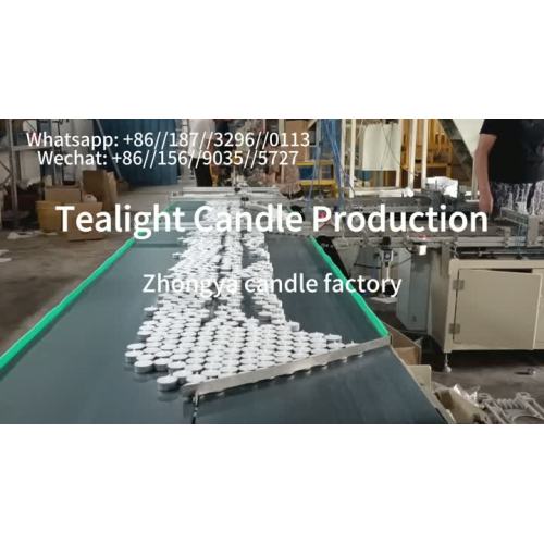 Tealight candle production