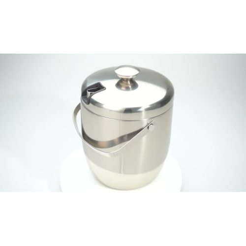 stainless steel ice bucket