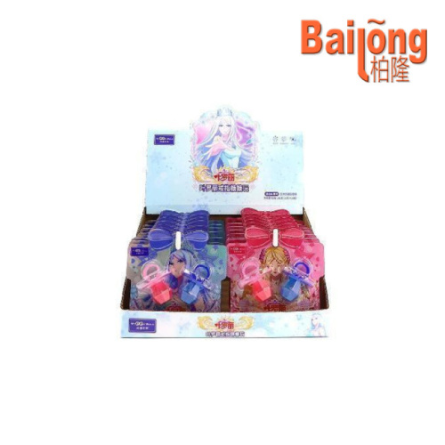 Guangdong Bailong Food Technology Co., Ltd. lanza dulces de juguete con forma de anillo de estilo delicado para la demanda de refrigerios de entretenimiento infantil