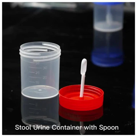 Siny High Quality 30ml 40ml Medical Plastic Specimen Supply Dispossable Stool Container1