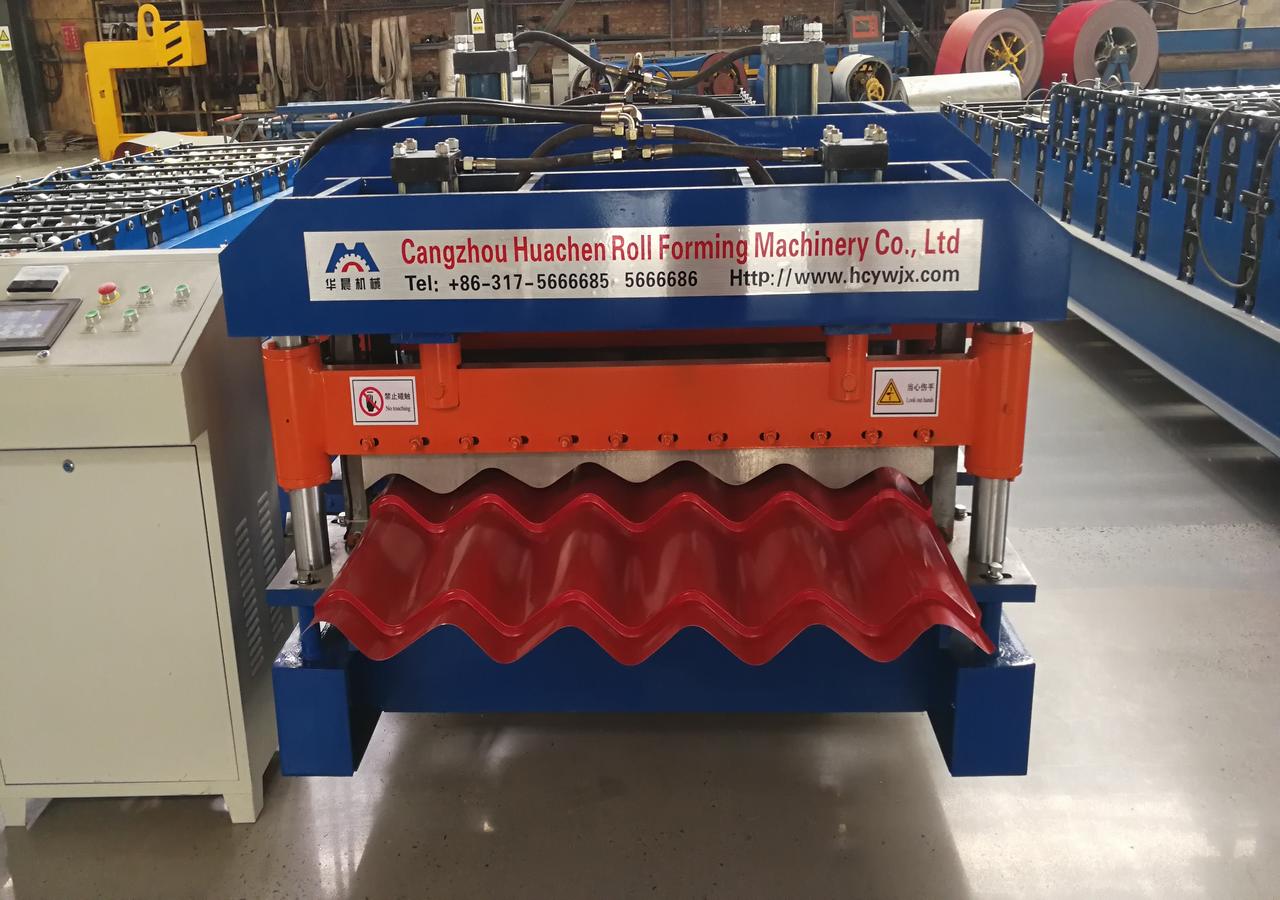 Argentina Glazed Tile Roll Forming Machine