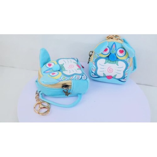 Bolsa para auriculares Wawa Cat de terciopelo