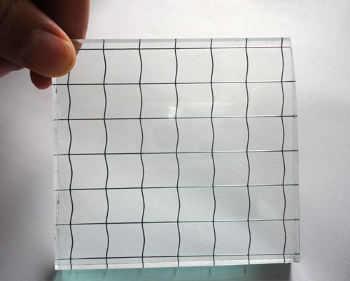 O princípio à prova de explosão do vidro à prova de explosão reforçado com arame