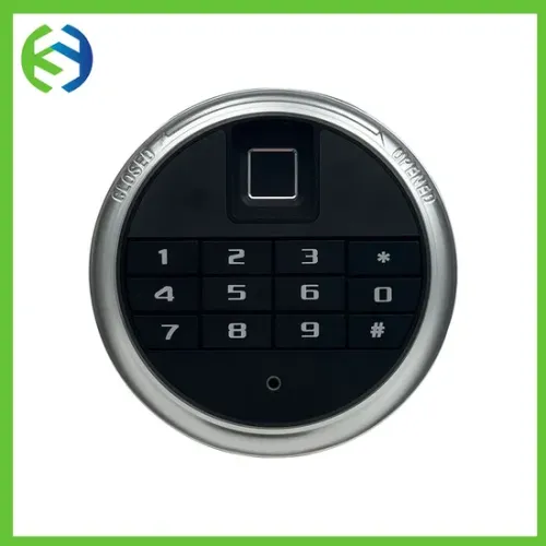 Button&Fingerprint&Handle Integrated Safe Fingerprint Electronic Lock1