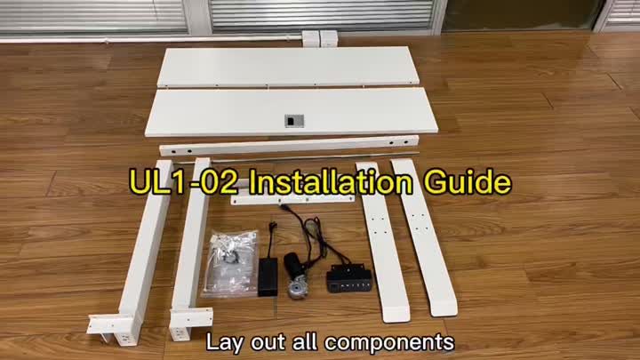 Single Motor Sit Stand Desk Installation Guide