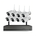 WIFI 8CH 5MP CCTV Camera Kit with Audio Smart NVR for Home Security1