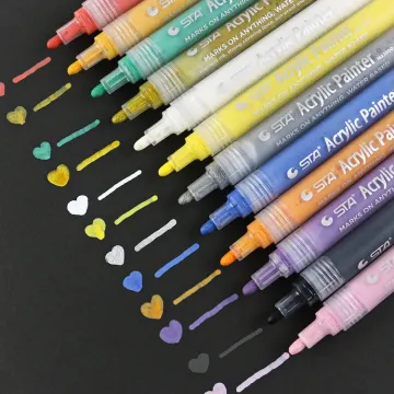 Asia's Top 10 Acrylic Paint Marker Pens Brand List