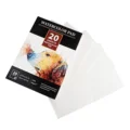 Watercolor Art Paper Pad Watercolour Paper papel de acuarela 300gsm A4 Size Fine&rough Texture 20 Sheets1