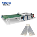 Fully Automatic Bottom Sealing Plastic Bag Making Machine - HP-DB HP-HD-ESR Hanplas Flying Knife System1