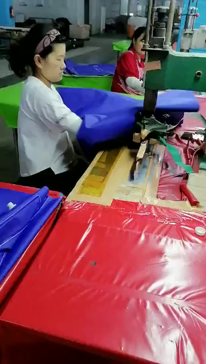 Hochfrequenzmaschine mit Kantenpress und Fußschritt