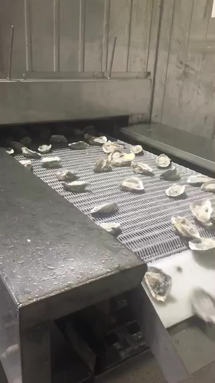 Oyster acristalamiento después de la congelación