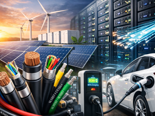 A procura global por cabos continua a crescer, com novos centros de energia e dados impulsionando atualizações do mercado.