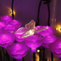 Artificial Luminescent Rose Garden Pathway Lights1