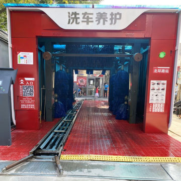 Tien Chinese Car Wash -tunnelleveranciers populair in Europese en Amerikaanse landen