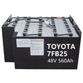 Toyota 7FB25 48V 560Ah Forklift Battery1
