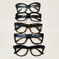 Unisex Oversized Acetate Eyewear Clearance Glasses Frames1
