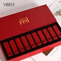 Custom Logo Hot Selling 10 Color Matte Velvet Lipstick Gift Pack1