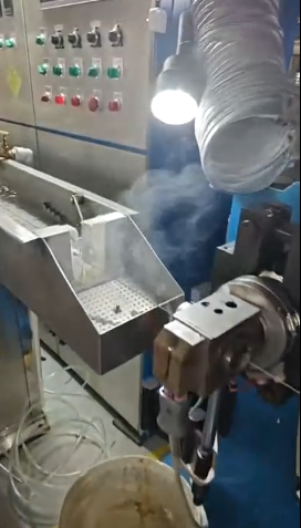 50+35 PLC 低煙ハロゲンフリー電動ワイヤー押出機