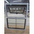 Aluminium Double Casement Windows with Top Hung Ventilation1