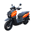 بيع استهلاك الوقود البرتقالي 2.5 لتر 100 كيلومتر دراجة نارية بنزين مع محرك البنزين 1