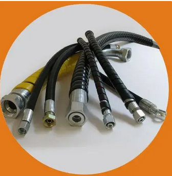 Rubber high-pressure steel wire hose