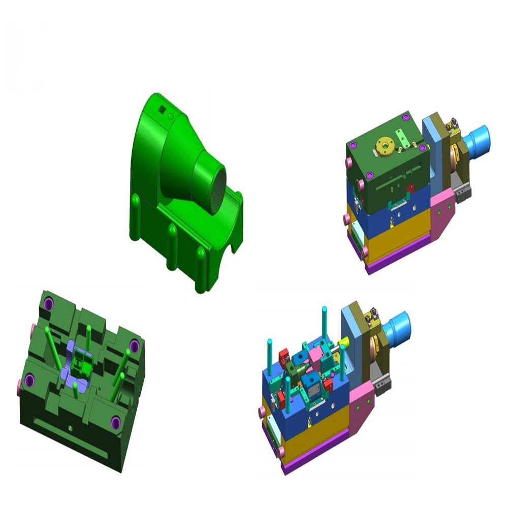 En la producción de moldes de conector