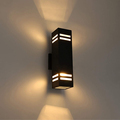 Modern Outdoor Motion Sensor Wall Light - Waterproof Balcony and House Lights1