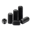 High-Quality 12.9 Grade Black Carbon Steel Concave End Headless Allen Set Screws Manufacturer1