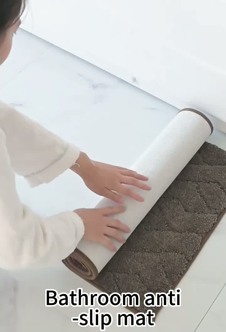 Non-slip bathroom mat