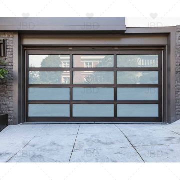 Ten Chinese Aluminum Glass Garage Door Suppliers Popular in European and American Countries