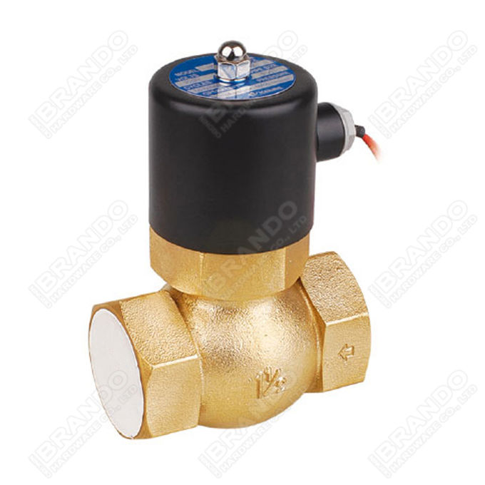 Shako Type PU225S Series Steam Brass Solenoid Valve 3/8'' 1/2'' 3/4'' 1'' 2