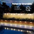 Solar Step Lights for Deck, Garden, and Path - Fence Lighting1