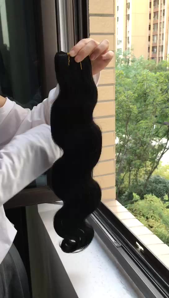 Unverarbeiteter Fabrikpreis Körper weben natürliche Haarerweiterung Rohindische Jungfrau 100% Remy Haarerweiterung billige menschliche Haare Bundles1