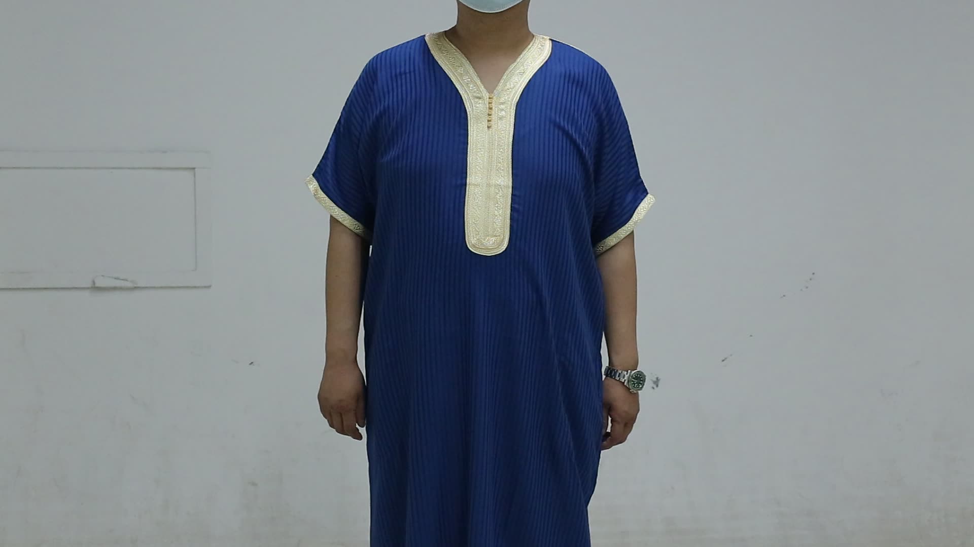 Prezzo di fabbrica Massino corto Maxi musulmano thobe musulmani per uomini di alta qualità intrecciato musulmano thobe e thawb baju musulmano baju1