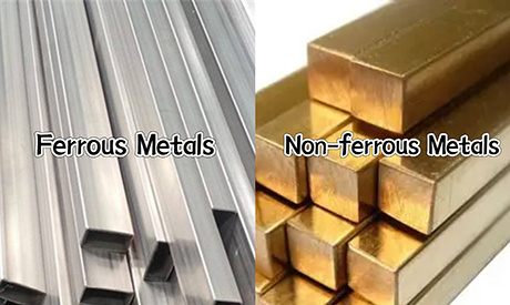 What is the difference between ferrous metals and non-ferrous metals?